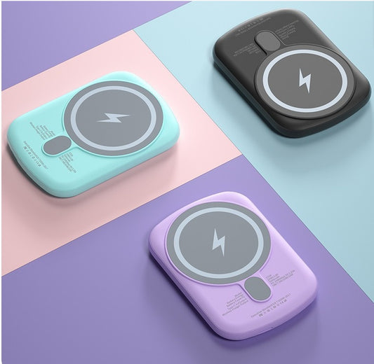 Fast Charging Magnetic Wireless Power Bank