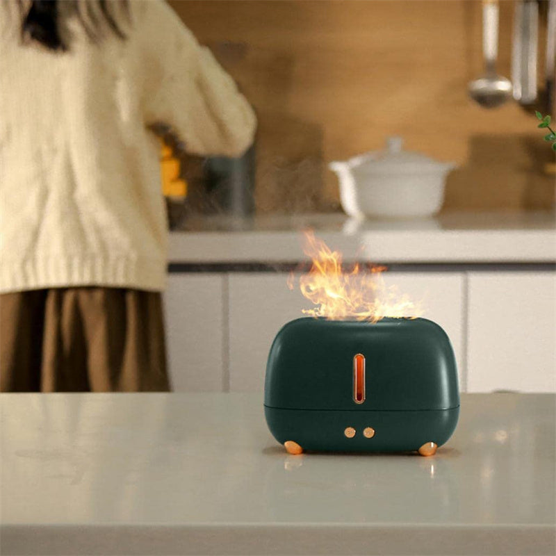 Upgraded Flame Humidifier & Essential Oil Diffuser