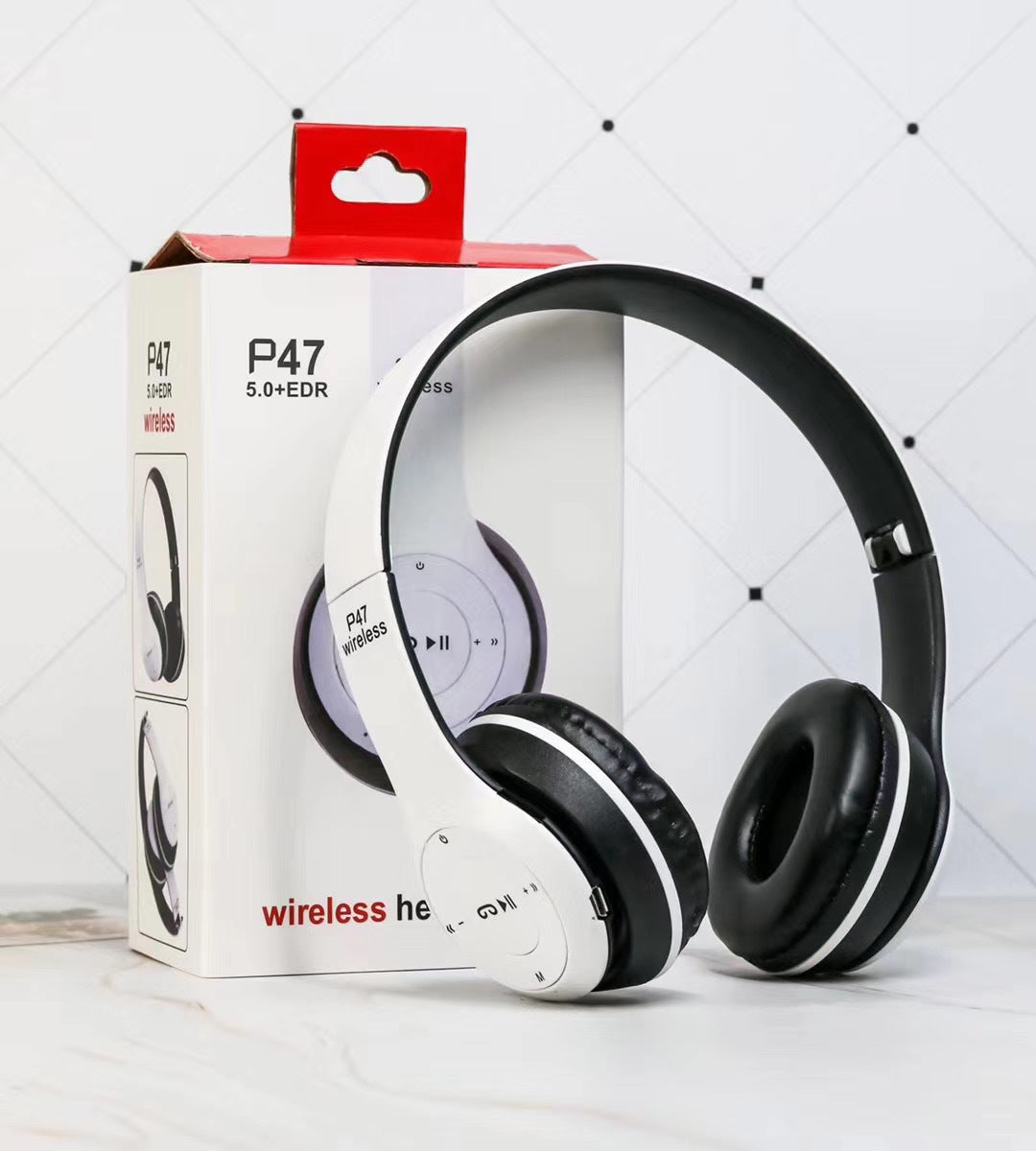 Foldable Bluetooth Stereo Headset with