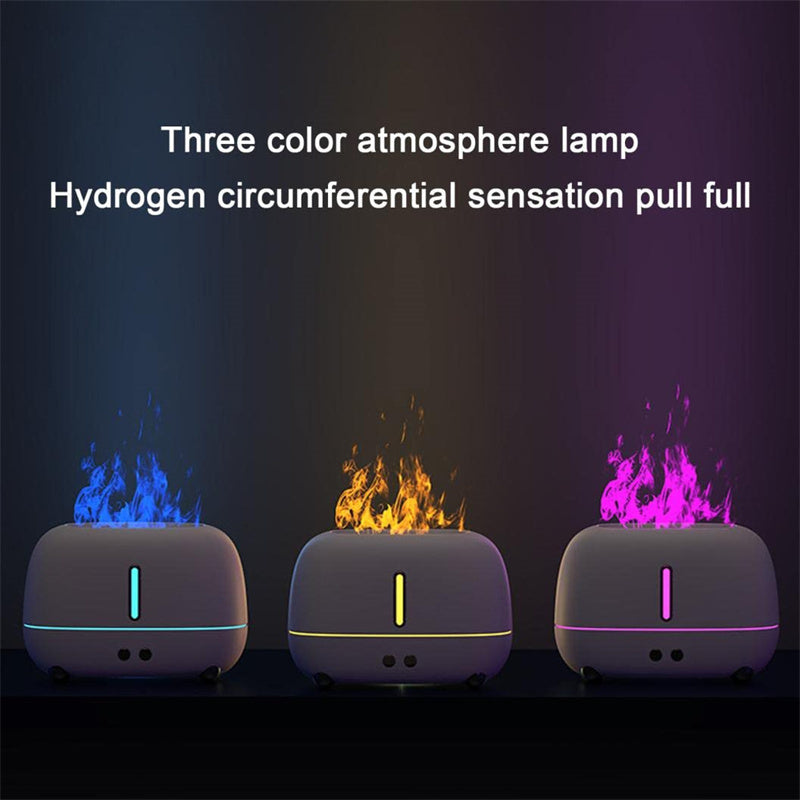 Upgraded Flame Humidifier & Essential Oil Diffuser