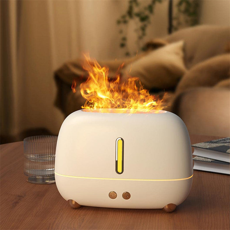 Upgraded Flame Humidifier & Essential Oil Diffuser