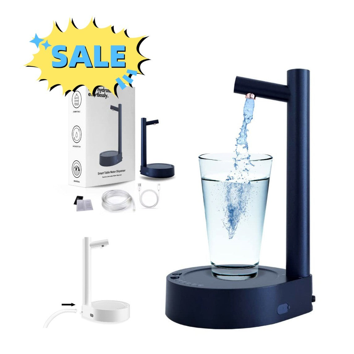 Electric Desk Water Dispenser - Automatic
