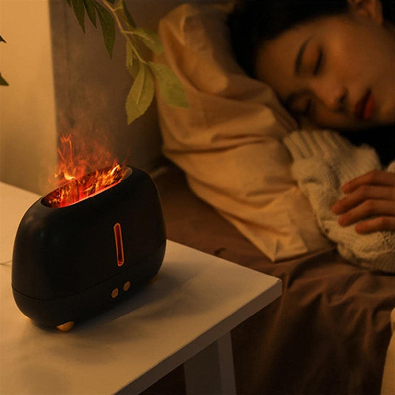 Upgraded Flame Humidifier & Essential Oil Diffuser