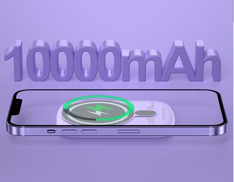 Fast Charging Magnetic Wireless Power Bank