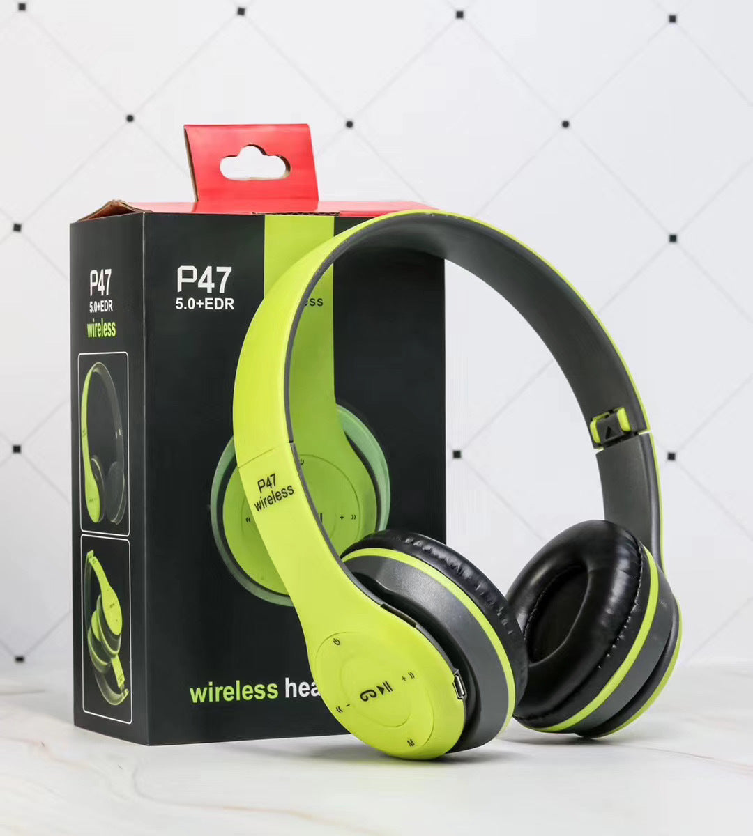 Foldable Bluetooth Stereo Headset with